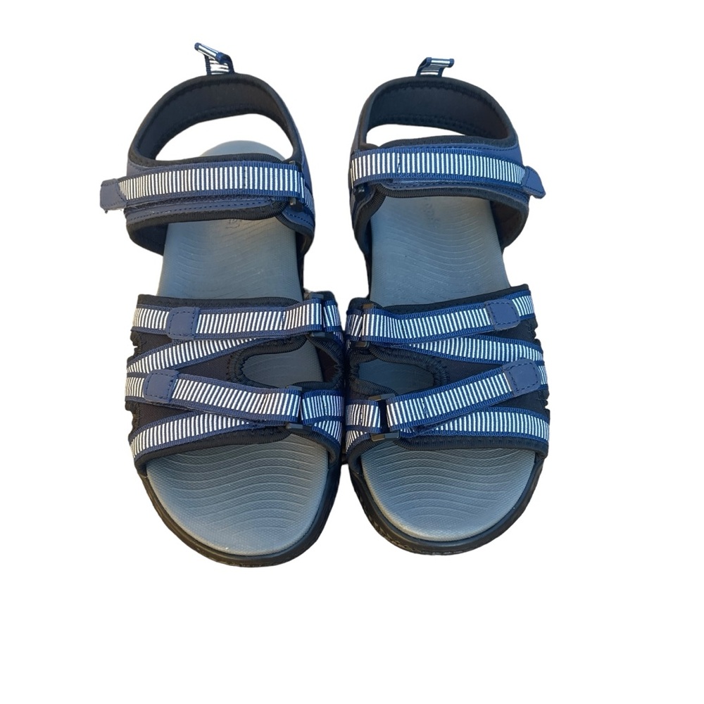 NEW Propet Women's Size 8.5 TravelActiv Adventure Strappy Sandals Navy Casual - Picture 2 of 11